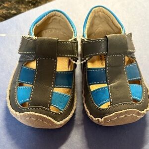 Smaller by See Kai Run infant shoes, excellent condition.